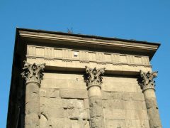 Triumfbuen Porta Augusta, Aosta, Valle d'Aosta, Nord-Italia, Italia