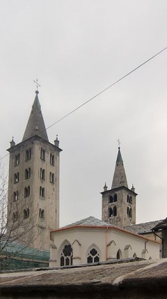 Katedral, Aosta, Valle d'Aosta, Nord-Italia, Italia