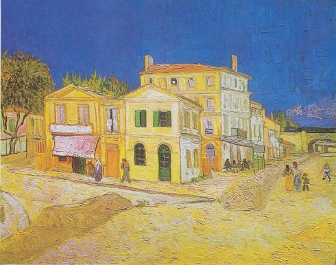 Vincent van Gogh, Det gule huset, Arles, Provence, Sør-Frankrike, Frankrike