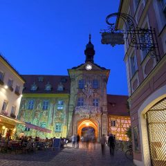 Altes rathaus, Altstadt, Bamberg, Sør-Tyskland, Tyskland