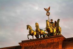 Quadriga, Berlin, Unesco Verdensarv, Museumsinsel, Brandenburger Tor , Øst-Tyskland, Tyskland