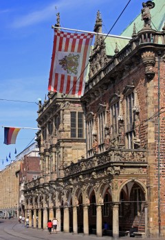 Bremen, Unesco, Altstadt, Historisk,Middelalder, Rathaus, Weser-renessanse, Marktplatz, Nord-Tyskland, Tyskland