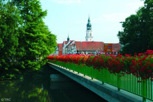 Allerbrücke, Altstadt, Celle, Nord-Tyskland, Tyskland