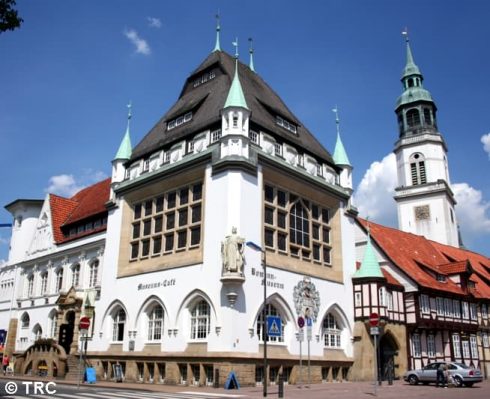 Bomann-Museum, Celle, Nord-Tyskland, Tyskland