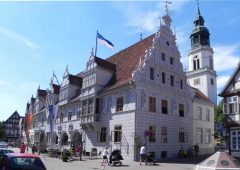 Rathaus, rådhuset, Celle, Nord-Tyskland, Tyskland