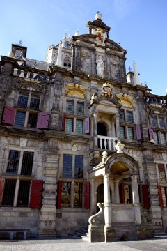 Stadthuis, rådhus, Markt, Delft, Zuid-Holland, Sør-Nederland, Nederland