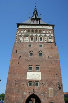 Stockturm, Gdansk, gamlebyen Stare Miasto, nybyen Glowne Miasto, markedsplass en Dlugi Targ, Ulica Dluga, historisk bydel, middelalder, Nord-Polen, Polen