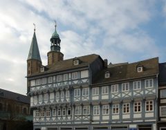 Bindingsverk, Goslar, Nieder-Sachsen, Unesco Verdensarv, Altstadt, Historisk, Middelalder, Markt, Nord-Tyskland, Tyskland