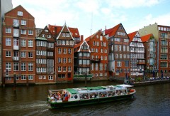 Hamburg, Alster-arkadene, Altstadt, Unesco Verdensarv, Speicherstadt, Kunsthalle, Nord-Tyskland, Tyskland