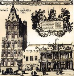 Altes Rathaus, Altstadt, Köln, Nordrhein-Westfalen, Vest-Tyskland, Tyskland