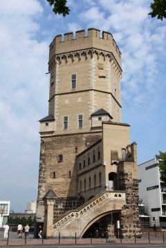 Bayenturm, Altstadt, Köln, Nordrhein-Westfalen, Vest-Tyskland, Tyskland