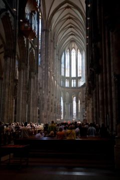 Kölner Dom, Altstadt, Köln, Nordrhein-Westfalen, Vest-Tyskland, Tyskland