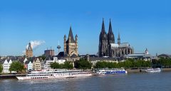 Kölnerdom, Altstadt, Köln, Nordrhein-Westfalen, Vest-Tyskland, Tyskland