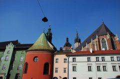 Krakow, Unesco Verdensarv, Sukiennice, Basilica Santa Maria, gamlebyen Stare Miasto, historisk bydel, middelalder, markedsplass Rynek Glowny, Wawelborgen, Kazimierz, Sør-Polen, Polen