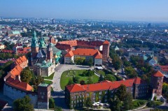 Krakow, Unesco Verdensarv, gamlebyen Stare Miasto, historisk bydel, middelalder, markedsplass Rynek Glowny, Sør-Polen, Polen