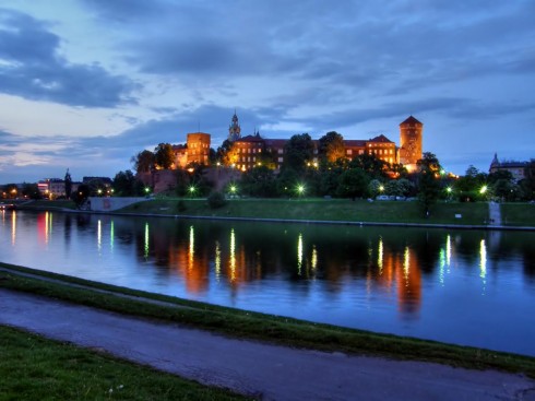 Krakow, Unesco Verdensarv, Sukiennice, Basilica Santa Maria, gamlebyen Stare Miasto, historisk bydel, middelalder, markedsplass Rynek Glowny, Wawelborgen, Kazimierz, Sør-Polen, Polen