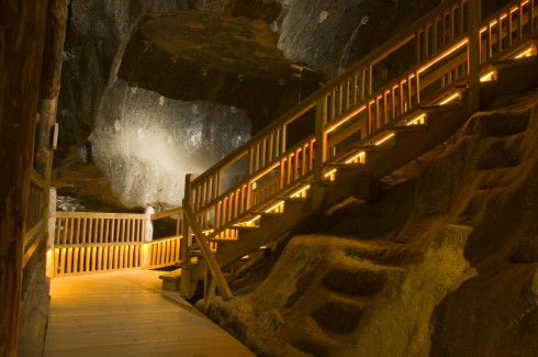 saltgruven Wieliczka, 10 km utenfor Krakow, Unesco Verdensarv, middelalder, Sør-Polen, Polen