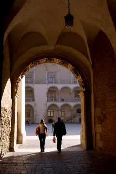 Wawel-slottet, Krakow, Unesco Verdensarv, gamlebyen Stare Miasto, historisk bydel, middelalder, markedsplass Rynek Glowny, Sør-Polen, Polen