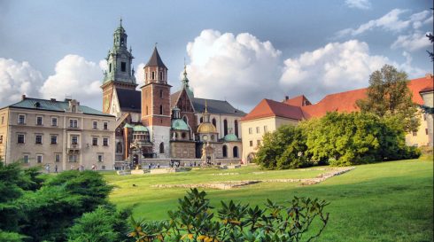 Krakow, Unesco Verdensarv, Sukiennice, Basilica Santa Maria, gamlebyen Stare Miasto, historisk bydel, middelalder, markedsplass Rynek Glowny, Wawelborgen, Kazimierz, Sør-Polen, Polen