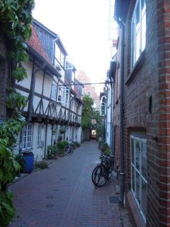 Lübeck, Trave, Østersjøen, middelalder, Backsteinsgotik, Ostsee, Unesco Verdensarv, Gamlebyen, Altstadt, Hansestadt Lübeck, Mecklenburg Vorpommern, Nord-Tyskland