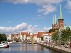 Hansestadt Lübeck, Schleswig-Holstein, Hansaforbundet, Unesco Verdensarv, Altstadt, Historisk, Middelalder, Markt, Nord-Tyskland, Tyskland