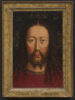 Jan van Eyck, selvportrett, Alte Pinakothek, Altstadt, München, Bayern, Sør-Tyskland, Tyskland