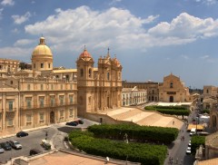 Barokken, Noto, Sicilia, Italia