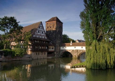 Nürnberg, Bayern, Unesco Verdensarv, Altstadt, Historisk, Middelalder, Marktplatz, Sør-Tyskland, Tyskland