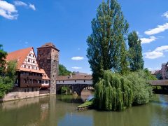 Nürnberg, Bayern, Unesco Verdensarv, Altstadt, Historisk, Middelalder, Marktplatz, Sør-Tyskland, Tyskland