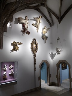 Middelalder-gjenstander i Galeribau, kapell, Germanisches Nationalmuseum Nürnberg