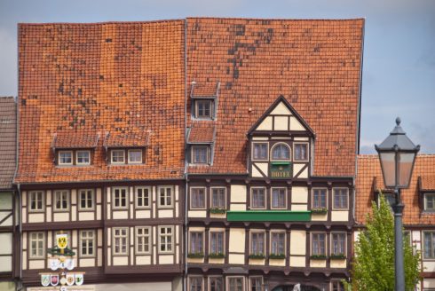 Quedlinburg, Altstadt, Unesco Verdensarv, Nord-Tyskland, Tyskland