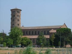 Basilica Sant' Apollinare in Classe, Unesco, Ravenna, Emilia-Romagna, Nord-Italia, Italia