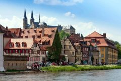 Kloster St Michaelsberg, Bamberg, Sør-Tyskland, Tyskland