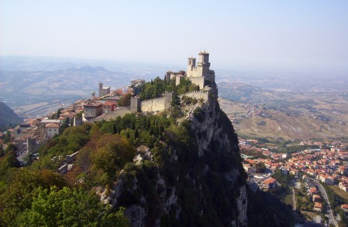 Prima Torre Guaita, Emilia Romagna og Marche, Midt-Italia, Italia