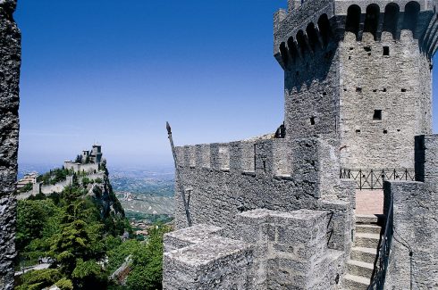 Prima Torre Guaita, San Marino, Emilia Romagna og Marche og Abruzzo, Midt,-Italia, Italia