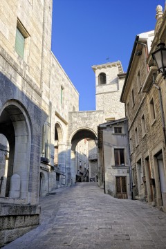 San Marino, Emilia Romagna og Marche og Abruzzo, Midt,-Italia, Italia