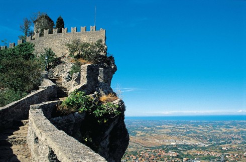 San Marino, Emilia Romagna og Marche og Abruzzo, Midt,-Italia, Italia