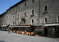 Piazza delle Libertà, San Marino, Emilia Romagna og Marche og Abruzzo, Midt,-Italia, Italia