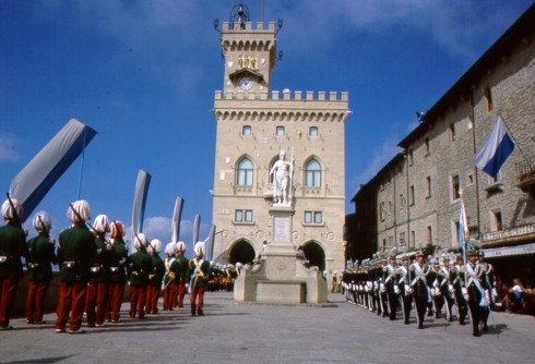 San Marino, Emilia Romagna og Marche og Abruzzo, Midt,-Italia, Italia