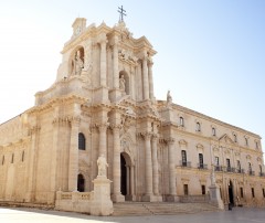 Siracusas Duomo, Ortigia, Siracusa, Sicilia, Italia