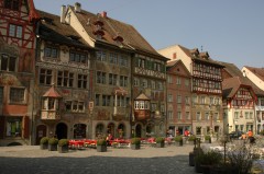 Altstadt, Middelalder, Stein am Rhein, Sveits