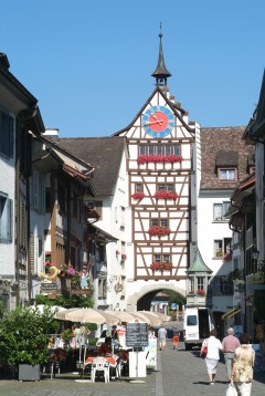 Untertor, middelalder, Altstadt, Stein am Rhein, Sveits