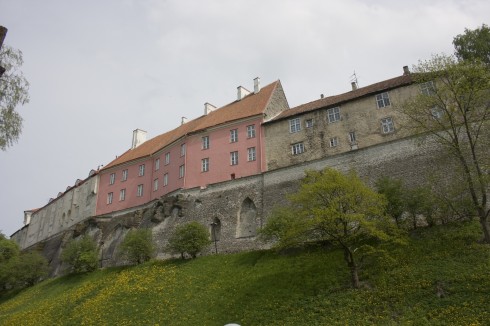 Borgmuren, Toopea-høyden, Rådhusplassen, Tallinn, historisk, gamleby, Estland, Unesco Verdensarven, Estland, Baltikum