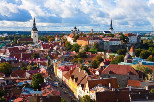 Toopea-høyden, citadellet, Rådhusplassen, Tallinn, historisk, gamleby, Estland, Unesco Verdensarven, Estland, Baltikum