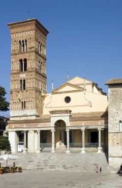 Duomo, Piazza, Terracina, Lazio, Midt-Italia, Italia