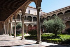 Fra renessansepatioen i Museo de Santa Cruz, Toledo, Unescos liste over Verdensarven, Castilla-La Mancha, Midt-Spania, Madrid og innlandet,Spania