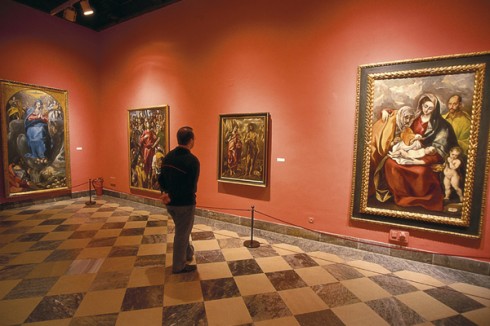 Museo de Santa Cruz, El Greco, Toledo, Unescos liste over Verdensarven, Castilla-La Mancha, Midt-Spania, Madrid og innlandet,Spania