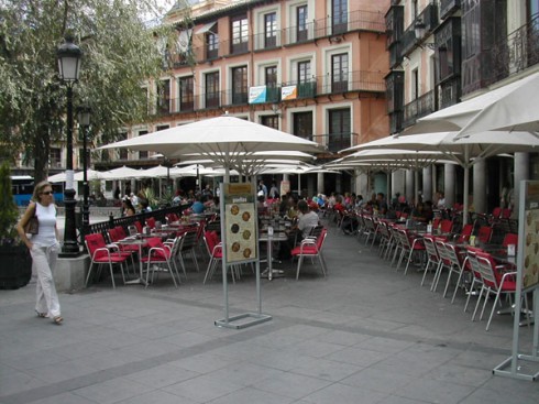 Terrazzas de la Plaza de la Zadovar, Toledo, Unescos liste over Verdensarven, Castilla-La Mancha, Midt-Spania, Madrid og innlandet, Spania