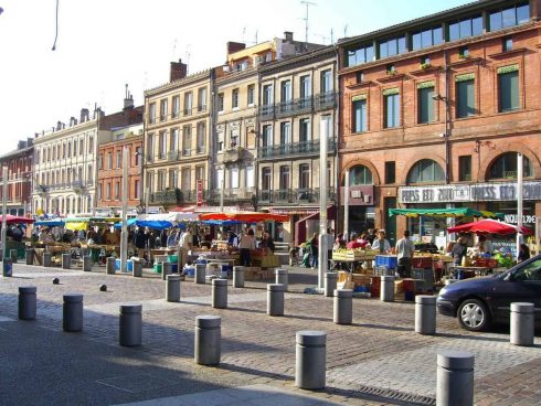 Marché Arnaud Bernard, Toulouse, Sør-Frankrike, Frankrike