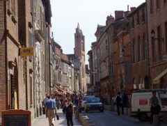 Rue du Taur, Place du Capitole, Toulouse, Sør-Frankrike, Frankrike